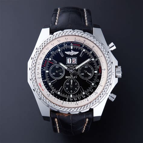 pre owned breitling bentley 6.75|breitling bentley j44382 price.